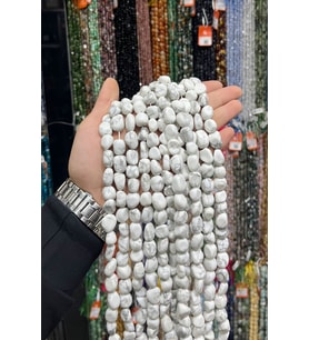 Havlit Taşı Tımbıl Kesim 12x22mm Doğal Taş Dizi