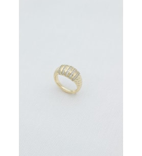 STİL İNCİSİ/XUPING JEWELRY BOMBE ORTASI ZİRKON  TAŞLI YÜZÜK
