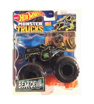 FYJ44 Monster Trucks 1:64 Araba BEAR DEVIL HLT01