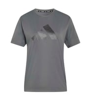 Adidas Run Ess BL T W Kadın Tişört JZ6824 (Gri)