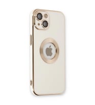 iPhone 14 Plus Kılıf Store Silikon - Beyaz