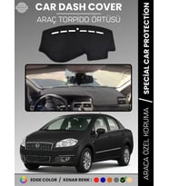 FIAT Linea (2007-2015) Torpido Örtüsü Ön Göğüs Koruma Torpido Koruma Tam Uyum Kaymaz Kolay Montaj