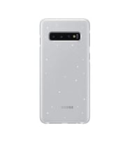 Galaxy S10 ile Uyumlu Kılıf Led Cover Beyaz EF-KG973CWEGWW