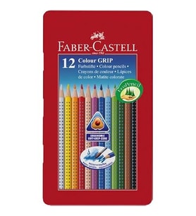 Faber-Castell Üçgen Renkli Kalemler Renk Kavrama Paketi 12 (Çok Renkli)