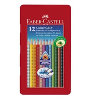 Faber-Castell Üçgen Renkli Kalemler Renk Kavrama Paketi 12 (Çok Renkli)
