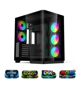 HYPER ROCKET V335R İ5-14400F 32GB RAM RTX5060Tİ 1TB NV3 M.2 Masaüstü Oyuncu Bilgisayarı