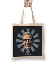 Jeff Goldblum Retro Japanese Bez Çanta Uzun Saplı