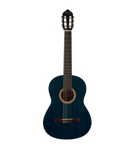 Valencia Vc204tbu Klasik Gitar 4/4 Şeffaf Mavi Mat