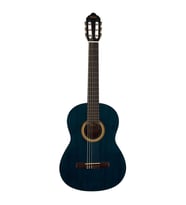 Valencia Vc204tbu Klasik Gitar 4/4 Şeffaf Mavi Mat
