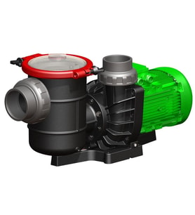Nozbart Süper Tufan Serisi Trifaze Pompa 7,5 HP (Yeşil)