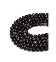 6 MM Obsidyen Taşı Dizi - DZ2859