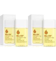 Bio-Oil %100 Natural Çatlak Karşıtı & Leke Karşıtı Nemlendirici Doğal Cilt Bakım Yağı 60ML (2Li Set)