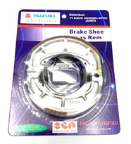 Suzuki Address 110 Orjinal Arka Fren Balatası -Arasmoto (Siyah)