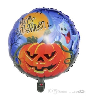 Northcity Happy Halloween Folyo Balon 18 İnç - Cadılar Bayramı Dekorasyonu