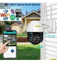 2MP 1080P SPEED DOME KAMERA (Hareket Ettirme + Wifi Kablosuz + Kayıt Etme (SD)+ 2 Yönlü Ses Desteği