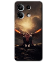 Redmi Note 13 4G Kılıf HD Desen Baskılı Kılıf - Wings of Power