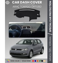 VOLKSWAGEN POLO (2009-2019) Torpido Örtüsü Ön Göğüs Koruma Torpido Koruma Tam Uyum Kaymaz Özel Kesim