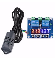 XH-M452 DC 12V 10A dijital LED Çift Çıkış Sıcaklık ve Nem Kontrol Modülü