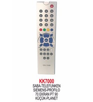 Saba Telefunken Profilo Siemens Tüplü Tv Kumanda Kk7000(uyumlu)