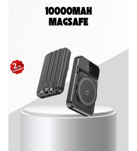 15W Kablosuz Şarj Özellikli 10000 mAh Powerbank – Type-C Hızlı Şarj
