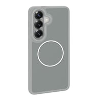Galaxy S26 Kılıf M-Safe Şarj Özellikli Metal Kamera Çerçeveli Sanremo Silikon Kılıf