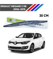 OTOZET Megane 3 HB Arka Silecek Süpürgesi 2006-2015 35 cm