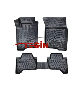 Mitsubishi Pajero 3D Havuzlu Paspas 2015 Siyah