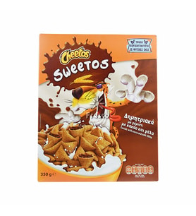 Cheetos Sweetos Cereals With Cocoa & Milk Filling 350g