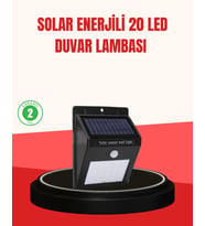 Güneş Enerjili Su Geçirmez Dış Mekan Aydınlatma