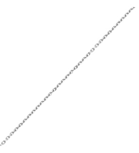 Beyaz Altın Klasik Zincir 42 cm