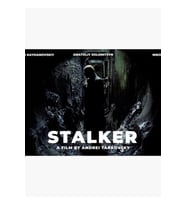 Stalker Tablo Ahşap Poster Dekoratif