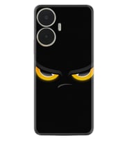 Realme C55 Kılıf Silikon Desen Özel Seri Black Eyes 1644