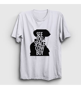 Presmono Unisex Beyaz See You Anime Cowboy Bebop T-Shirt 493228tt
