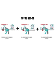 Total Set-11 (TOTAL 150mm+300mm+450mm OTOMATİK TETİKLİ İŞKENCE)