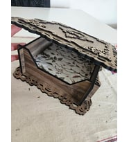Ahşap Peçetelik Yemek Masası Peçete Kutusu