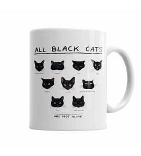11 Tane Kedi Cats Kupa Bardak Porselen