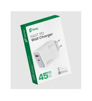 FENY FN-C45 45W USB+Type-C Akıllı Isı Kontrol Chip Qualcomm Quick Charge 3.0 ŞAR - LOHO6747-181