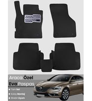 RENAULT TALİSMAN (2015-2022) Uyumlu EVA Paspas Tam Set–Oto Paspas,Araca Özel,Kolay Montaj