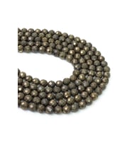 8 MM Faset Kesim Pirit Taşı Dizi (Yeşil)
