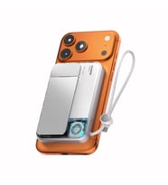 Sharge Icemag 3 Soğutucu Fanlı Standlı 10000 mAh Qi2 25W MagSafe Uyumlu Şeffaf Powerbank, Dahili Kablolu Hızlı Şarj Cihazı