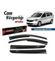 Dacia Lodgy Mugen Cam Rüzgarlığı 2012-2019 arası 4'lü Sunplex (Beyaz)