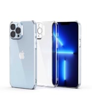 Apple iPhone 13 Pro Kılıf Kamera Lens Korumalı Şeffaf Fizy (Renksiz)