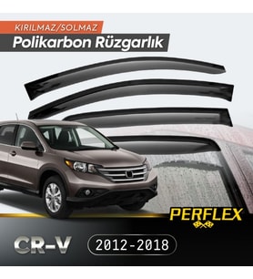 Honda CR-V 2012-2018 Cam Rüzgarlığı V2 Düz