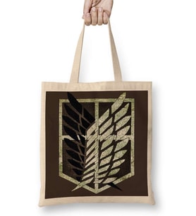 Attack On Titan Scoutıng Legıon Bez Çanta Uzun Saplı