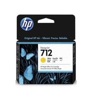 HP 712 Yellow Sarı 29ML Plotter Kartuşu 3ED69A