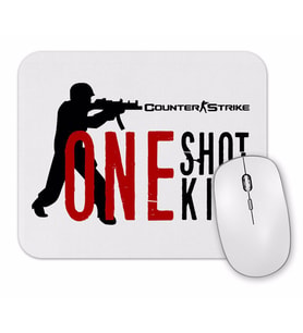 Counter Strike One Shot Kill Mouse Pad