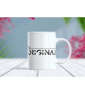 The Original Yazılı Minimalist Tasarım Kupa Bardak (Beyaz)