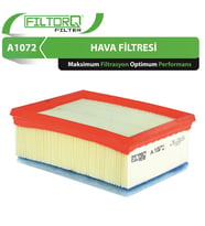 A1072 Cıtroen Berlingo I 1.9D-2.0 HDI 1998-2002 Filtorq Hava Filtresi