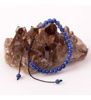 Lapis Lazuli Taşı Ayarlamalı Bileklik - 5 mm