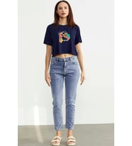 Straight Comfort Fit Jean Pantolon - Açık Mavi